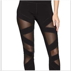 Jessica Simpson mesh cut-out legging NWT